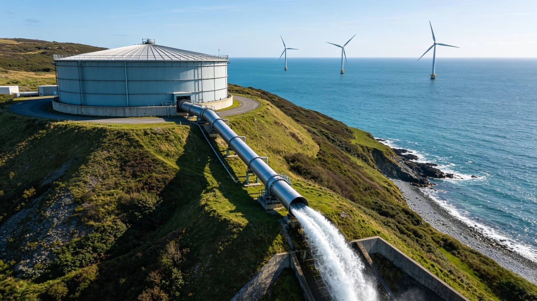 GSS coastal system concept — aerial view